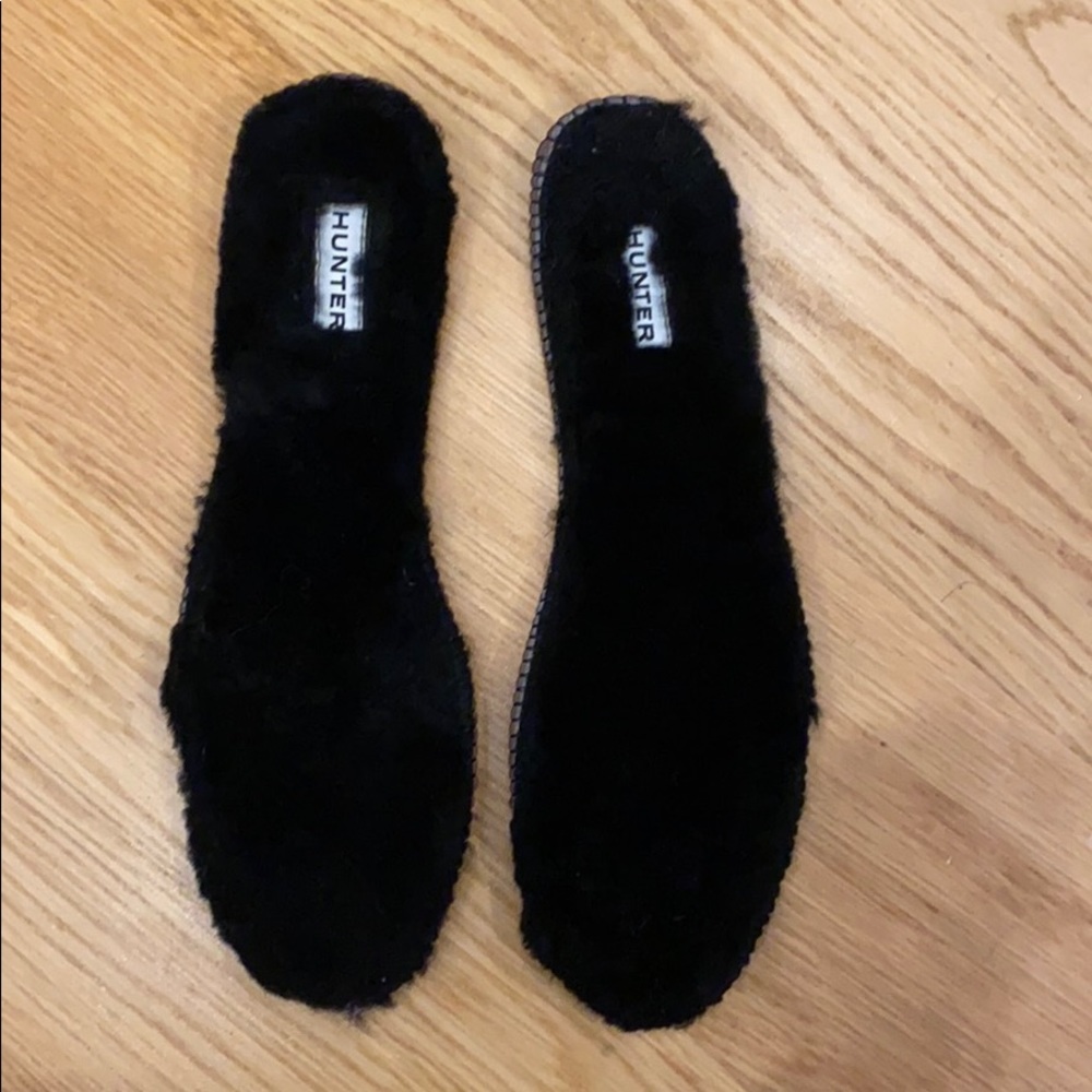Hunter shearling insoles